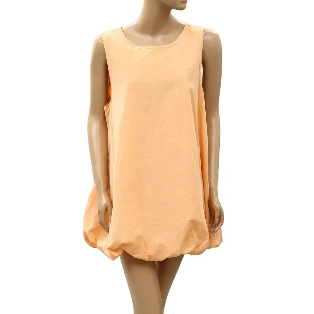 Free People Free-est Struttin' Bubble Mini Dress Sleeveless Cotton S 288777